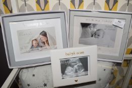 *Mummy & Me, Me & My Daddy, and Baby’s Scan Photo Frames