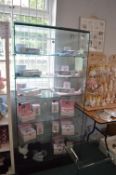 *Glass Display Cabinet (contents not included)