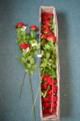 *24x Velvet Red Roses