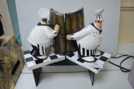 Pair of Chef Bookends