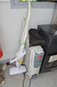 Oil Filled Radiator, and a Morphy Richards Stick Vacuum Cleaner