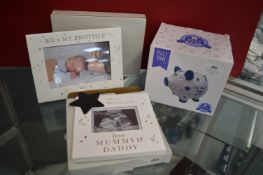*Me & My Brother Photo Frame, Baby Scan Countdown Frame, and a My First Piggybank