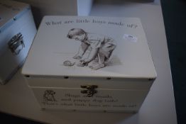 *What are Little Boys Made of Keepsake Box