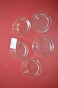 *5x Replacement Glass Dishes for Wax Melt Burners