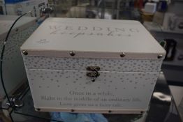 *Wedding Keepsakes Box