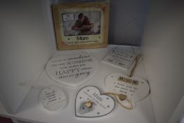*Assorted Mum Plaques and Photo Frames