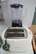 Morphy Richards Toaster and a Tefal Blender