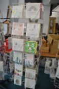 *Card Carousel and Assortment of Cards Including $5 Dollar Shake, Hammond & Gower, etc.