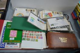 Post Office First Day Covers, Stamp Albums, etc.