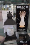 *Special Granddad Memorial Lantern, and a LED Angel