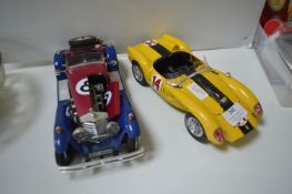 Bburago Ferrari Testarossa and Mecedes Diecast Model Cars