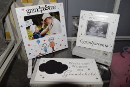 *Weeks Until We Meet Our Grandchild Countdown Plaque, Best Parent Get Promoted to Grandparents