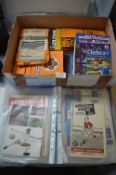 Collection of Vintage Football Programs 1950’s Onwards