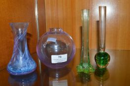 Royal Mint Glass Vases