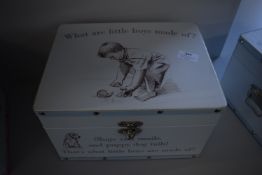 *What are Little Boys Made of Keepsake Box