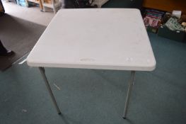 Square Folding Table