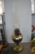 Brass Oil Lamp (no shade)