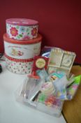 Baking Items, Cake Tins, etc.