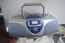 JVC Portable CD, Radio, Tape Player