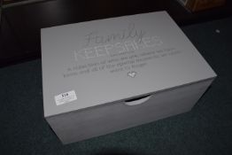 *Large Grey Family Keepsakes Box