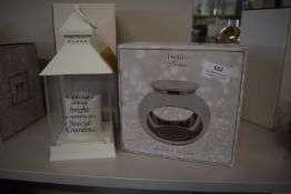 *Special Grandma Memorial Lantern, and a Chrome Wax Melt & Oil Warmer