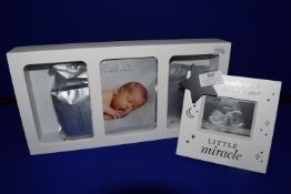 *Weeks Until We Meet Baby Scan Photo Frame, and Baby Casting Photo Frame