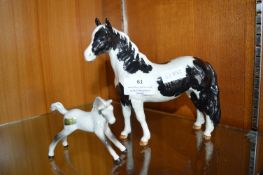 Beswick Horse and Foal
