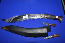 Decorative Kukri Set