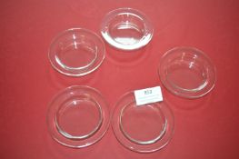*5x Replacement Glass Dishes for Wax Melt Burners