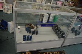 *Illuminated Glass Display Cabinet (contents not included)