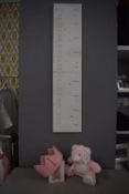 *Height Chart, Pink Teddy Bear, Pink Teddy Money Box, and a Pink Crown