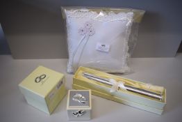 *Wedding Ring Box, Ring Cushion, and Wedding Certificate Holder