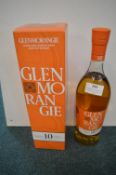 Glenmorangie 10 Year Old Single Malt Scotch Whisky 70cl