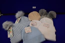 *8x Assorted Baby Boy Hats