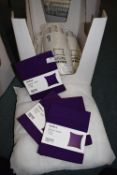 *5x Ikea Cushions with Purple Cushion Covers 50x50cm