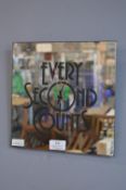 Every Second Counts Mirrored Wall Clock