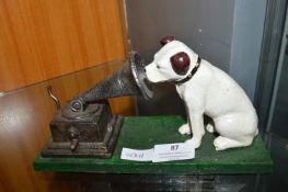 Reproduction HMV Cast Iron Nipper by Rogers Foundry, of Birmingham