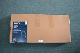 Swirl Pullout Mixer Tap with Matt Black Finish