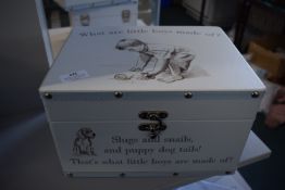 *What are Little Boys Made of Keepsake Box