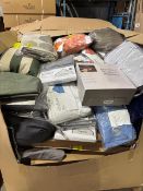 Large pallet of returned bedding / linen - curtains etc from habitat - sainsburys - argos collection