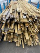 massive stillage of brand new timber in mixed sizes lengths 1.8m up to 2.4m collection from