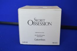 Calvin Klein Secret Obsession 100ml EDP Unused Tester