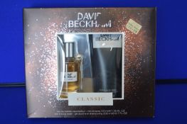 David Beckham Classic for Men Gift Set - 40ml EDT and 200ml Shower Gel
