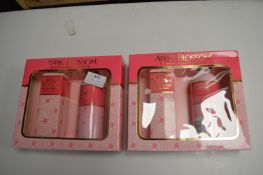 2x Apple Blossom Giftsets - 100ml EDP and 100g Talc
