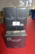 Silk Way by Ted Lapidus 50ml EDP, 200ml Body Lotion, and 200ml Shower Gel