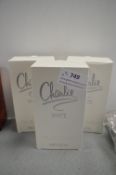 3x Charlie White 100ml EDT
