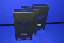 3x Police Original 100ml EDT