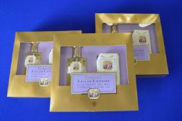 3x Yardley English Lavendar Giftsets - 125ml EDT and 100g Luxury Soap