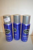 3x Brut Ocean Deodorant Spray 200ml