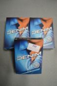 3x Denim Original 100ml Aftershave